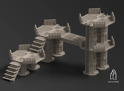 Kyhlden Hive City Docks - Stacked Prints.com