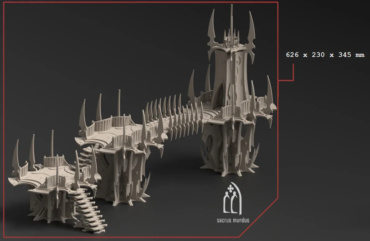 Arlengrad, Misty Star City - Stacked Prints.com