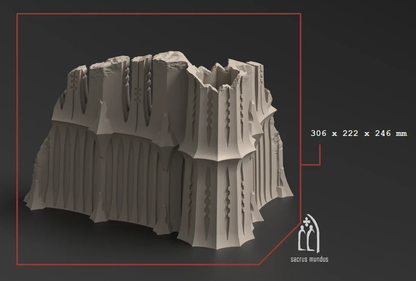 Arlengrad, Misty Star City - Stacked Prints.com