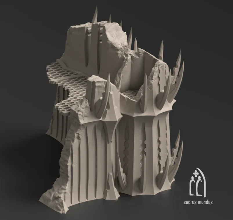 Arlengrad, Misty Star City - Stacked Prints.com