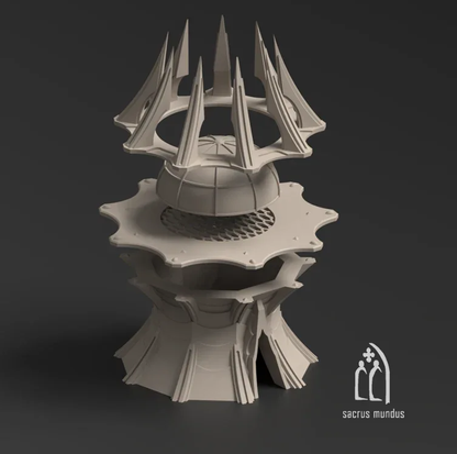 Arlengrad, Misty Star City - Stacked Prints.com