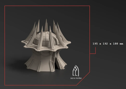 Arlengrad, Misty Star City - Stacked Prints.com