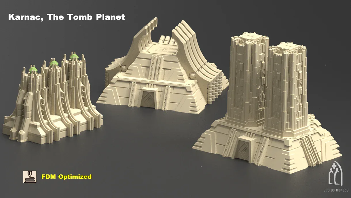 Karnac, The Tomb Planet - Stacked Prints.com
