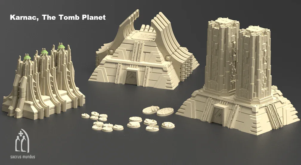 Karnac, The Tomb Planet - Stacked Prints.com
