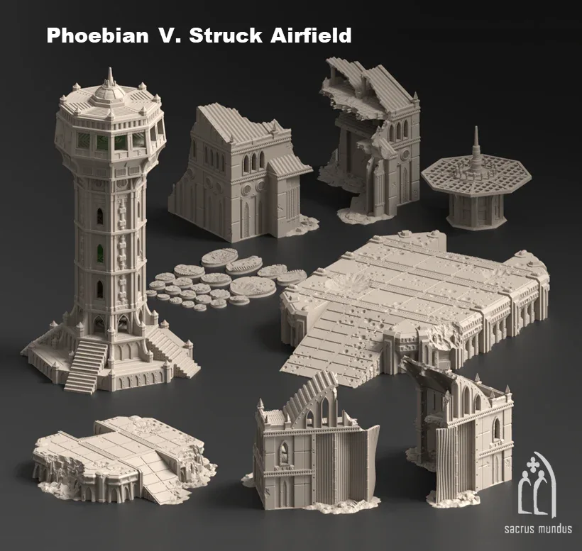 Phoebian V Airfield - Stacked Prints.com