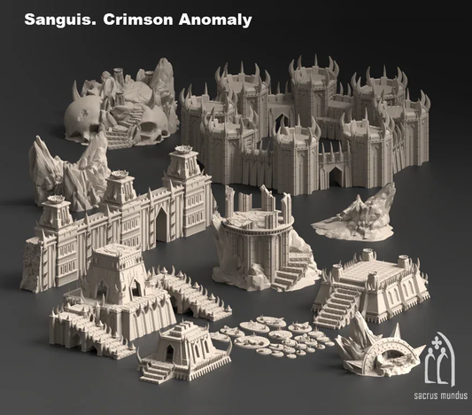 Sanguis, Crimson Anomaly - Stacked Prints.com