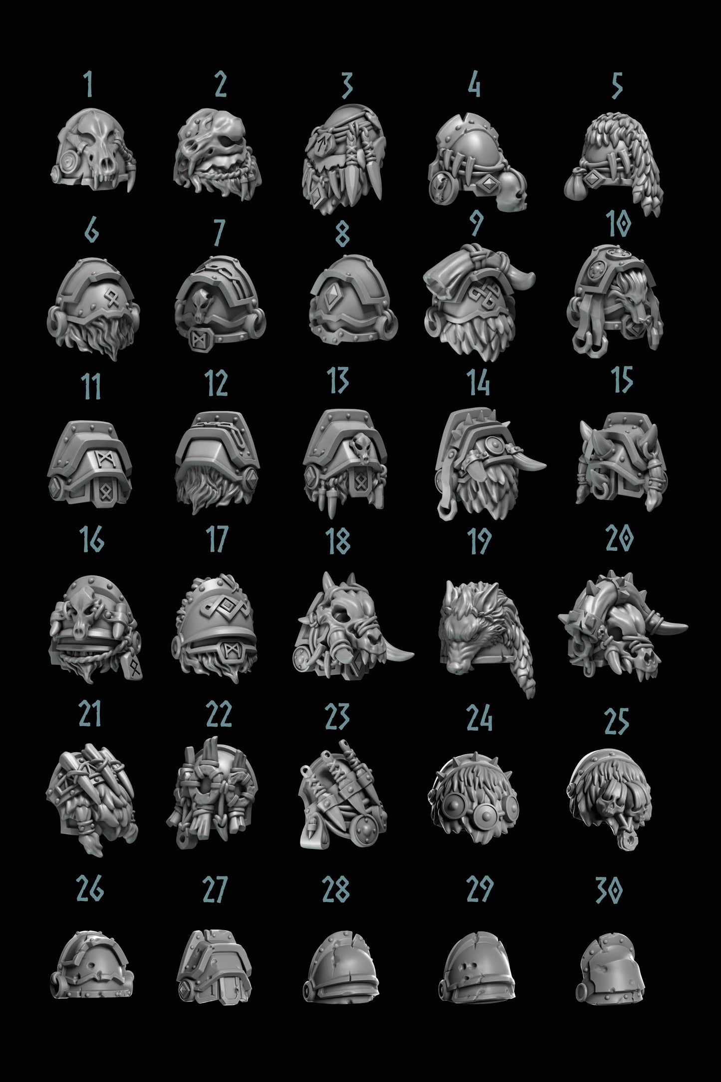 Primal Hounds: Shoulderpads