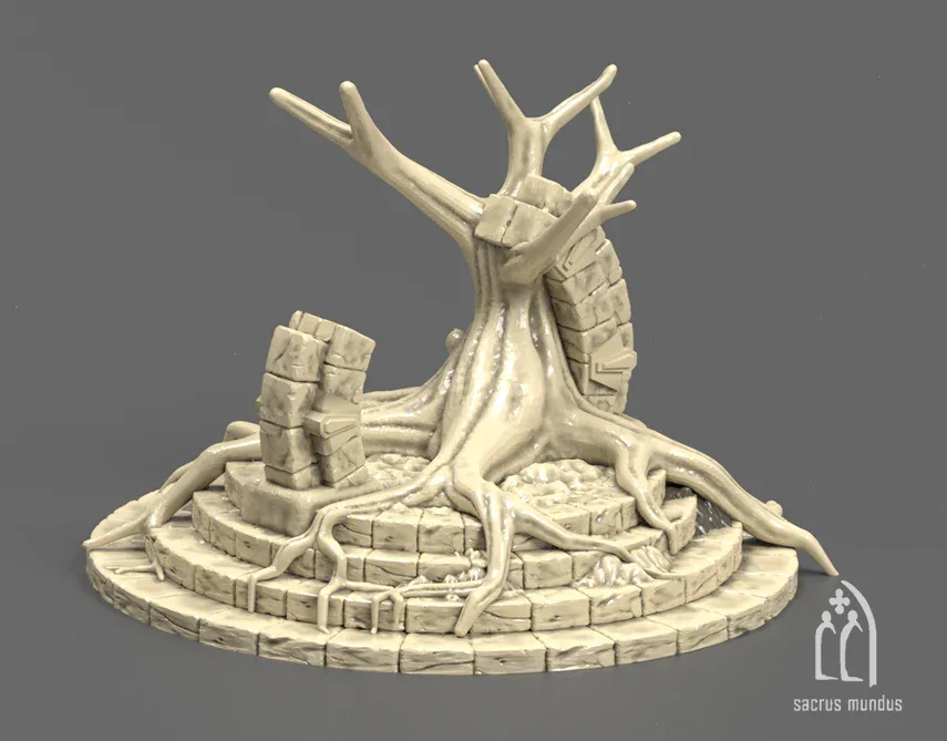 Quyllur Alien Temple - Stacked Prints.com