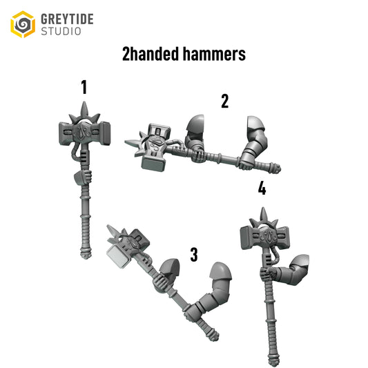 Crimson Lords: 2handed hammers