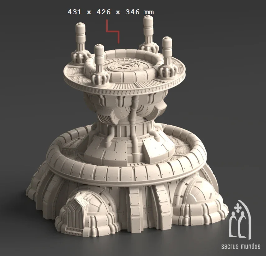 Vahngart, Garrisoned Moon - Stacked Prints.com