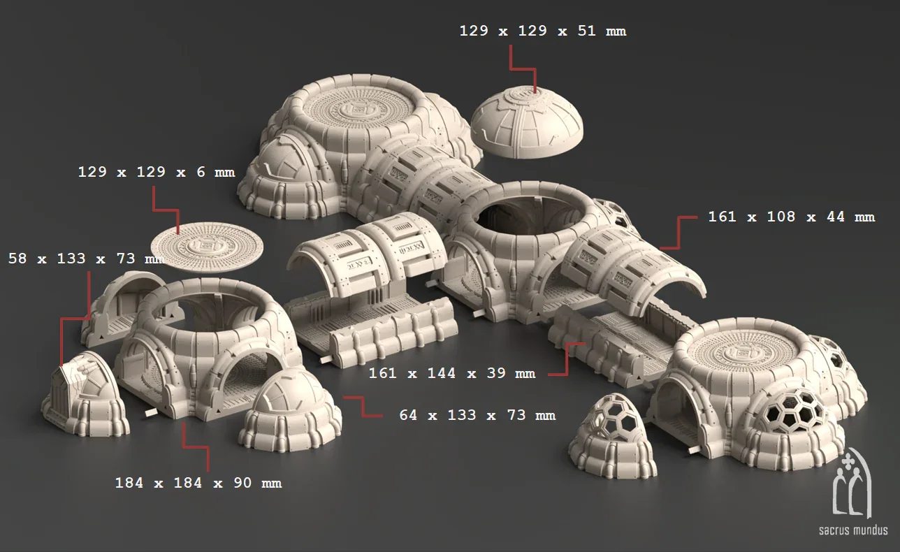 Vahngart, Garrisoned Moon - Stacked Prints.com