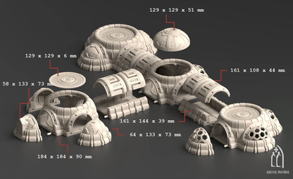 Vahngart, Garrisoned Moon - Stacked Prints.com