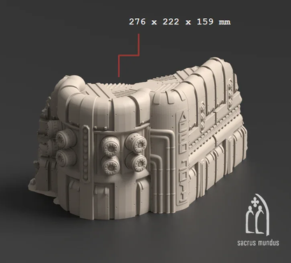 Vatar XI Mining Complex - Space Dwarf Terrain - Stacked Prints.com