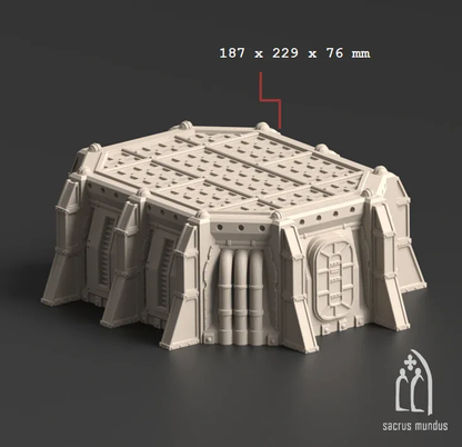 Vharaq Null, The Hollow Signal - Stacked Prints.com