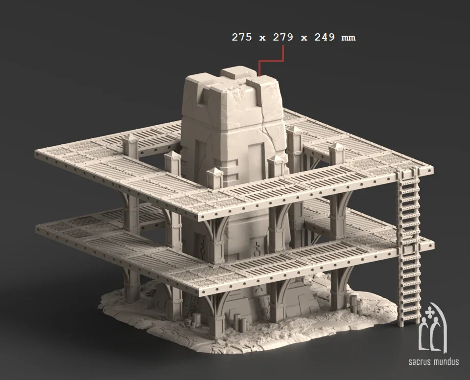 Vharaq Null, The Hollow Signal - Stacked Prints.com