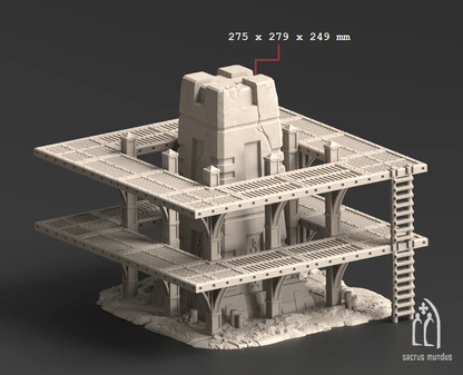 Vharaq Null, The Hollow Signal - Stacked Prints.com