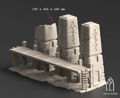 Vharaq Null, The Hollow Signal - Stacked Prints.com