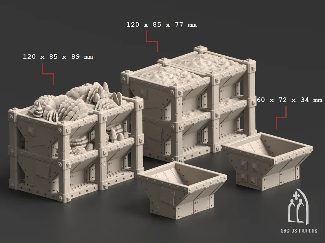 Warpzel 1A Orc Fungus Farm - Stacked Prints.com