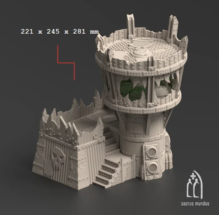 Warpzel-1A Orc Space Program - Stacked Prints.com