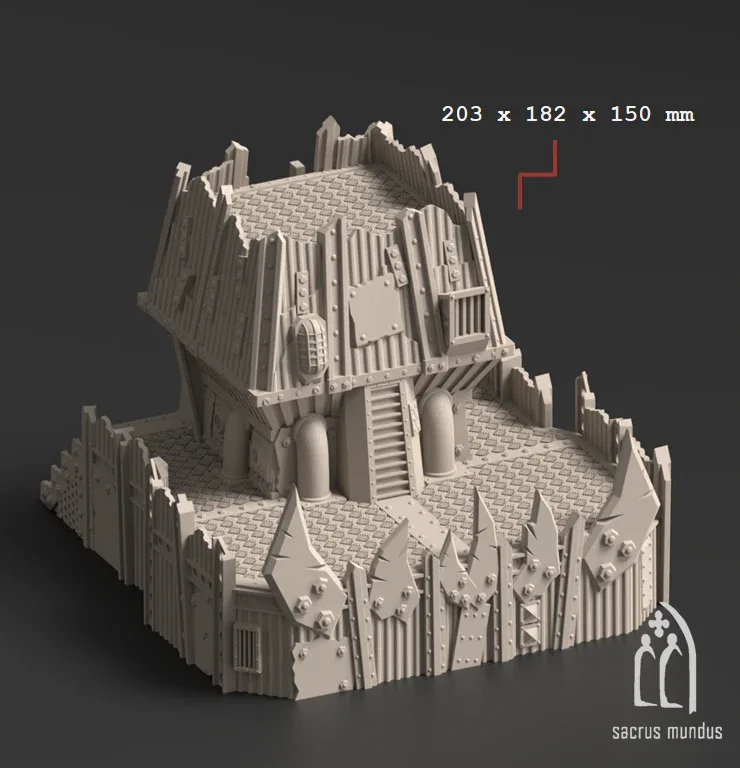 Warpzel 1A Orbital Hulk - Stacked Prints.com