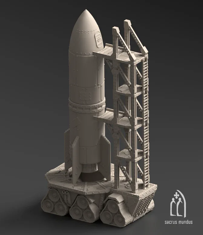 Warpzel-1A Orc Space Program - Stacked Prints.com
