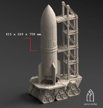 Warpzel-1A Orc Space Program - Stacked Prints.com