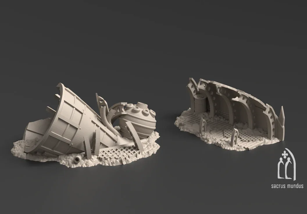 Warpzel-1A Orc Space Program - Stacked Prints.com