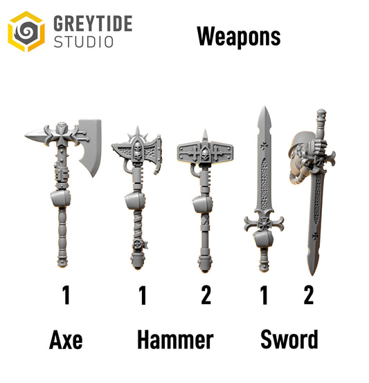 Eternal Crusaders Big Armor Pack: Weapons